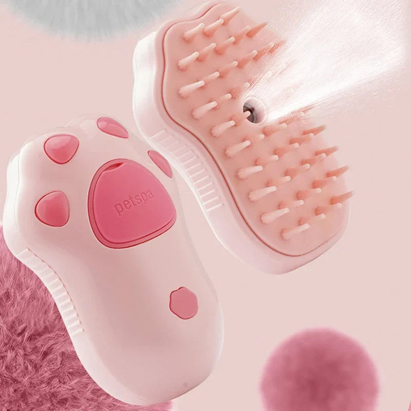 New 3 in 1 Pet Brush Cat Steam Brush Comb Dog Brush Electric Spray Cat Hair Brushes Massage Pet Grooming Hair Removal Combs 