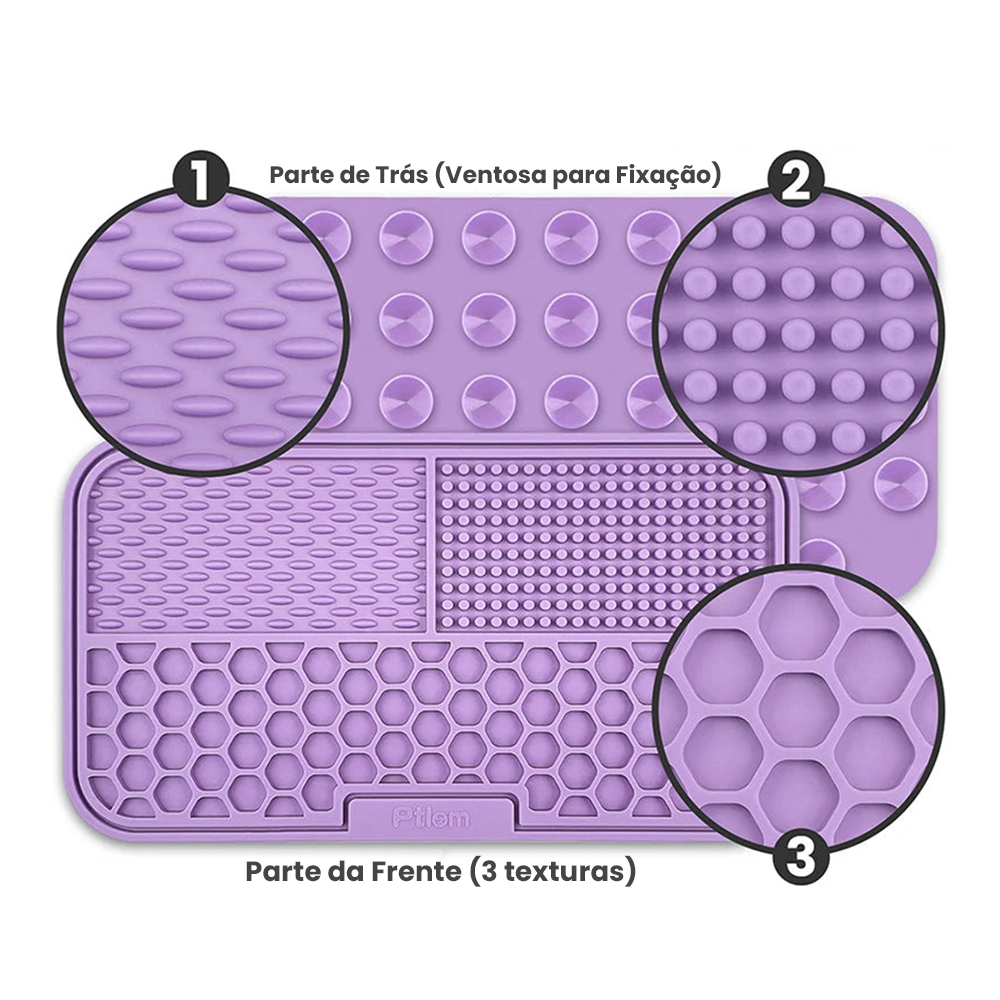 Tapete de Comedero Lento para Perros y Gatos