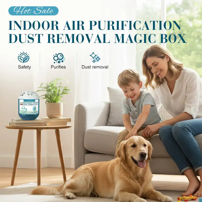 Indoor Air Purification Dust Removal Magic Box Dust Collector Home Cleaner Air Cleaner Home Appliance Wholesale Home
